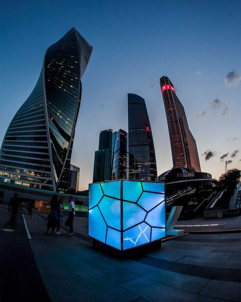 Interactive Cube Light Installation